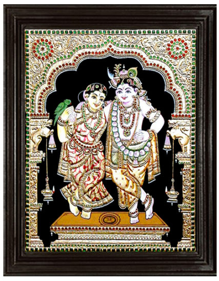 tmpooja-Radhakrishna2-tanjore-painting-online-mega-pooja-store