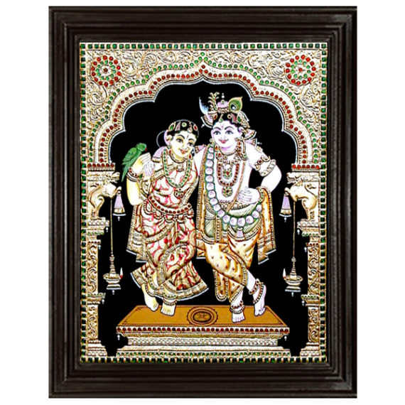 tmpooja-Radhakrishna2-tanjore-painting-online-mega-pooja-store