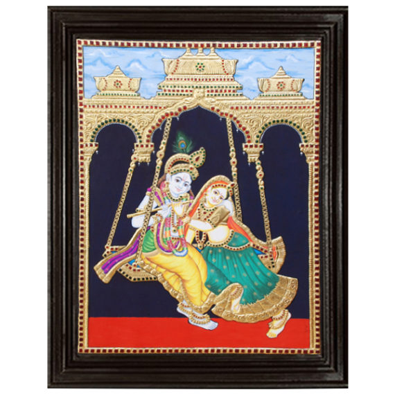 tmpooja-Radhakrishna3-tanjore-painting-online-mega-pooja-store