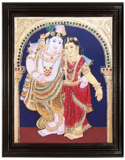 tmpooja-Radhakrishna6-tanjore-painting-online-mega-pooja-store