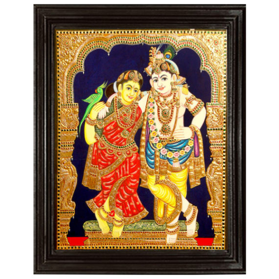 tmpooja-Radhakrishna7-tanjore-painting-online-mega-pooja-store