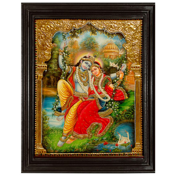 tmpooja-Radhakrishna8-tanjore-painting-online-mega-pooja-store