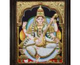 tmpooja-Saraswathi-tanjore-painting-online-mega-pooja-store