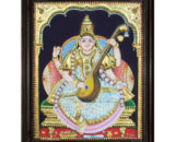 tmpooja-Saraswathi-tanjore-painting-online-mega-pooja-store