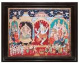 tmpooja-Shiva Thaandavam-tanjore-painting-online-mega-pooja-store