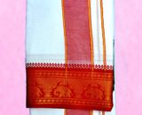 tm-tmpooja-vastram-white-color-cotton-4inches-red-border-material-products-store-marketed-by-kalpatharu-inc-thirumurugan-puja-online-mega-stores-divine-inc