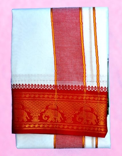 tm-tmpooja-vastram-white-color-cotton-4inches-red-border-material-products-store-marketed-by-kalpatharu-inc-thirumurugan-puja-online-mega-stores-divine-inc