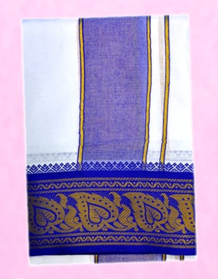 tm,tmpooja,pooja,vastram,Size9x5,Border,inches4,materiol,cotton,white,blue,thirumurugan,pooja,product,marketet,by,kalpatharu,inc,the,online,mega,pooja,store,puja,stores,prod