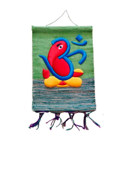 tmpooja-god-design-hanging mat-green-om-online-mega-pooja-store-wall-decorator3