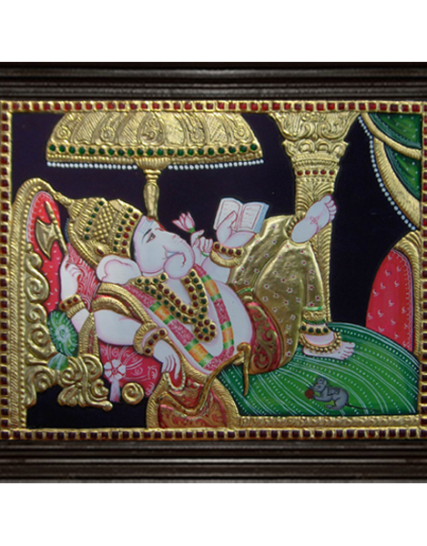 Ganesha Tanjore Painting 13