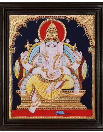 Ganesha Tanjore Painting 14