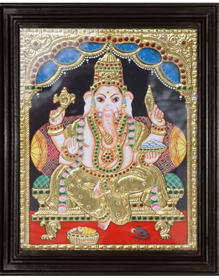 Ganesha Tanjore Painting 20