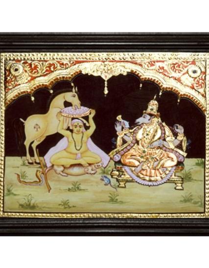 tmpooja-Krisha's Avatar-tanjore-painting-online-mega-pooja-store