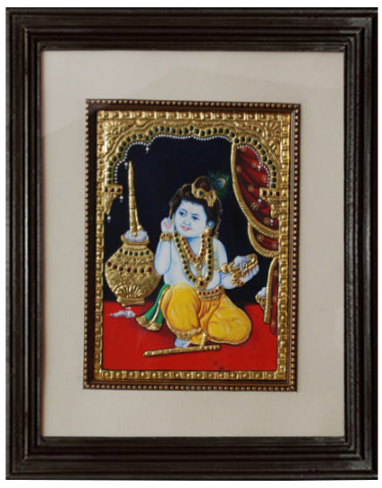 tmpooja-Krishna25-tanjore-painting-online-mega-pooja-store