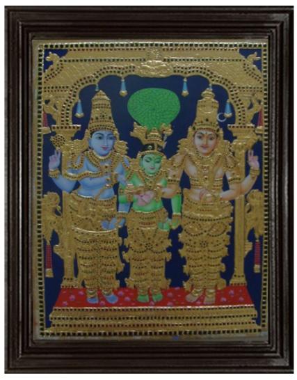 tmpooja-Krishna's wedding-tanjore-painting-online-mega-pooja-store