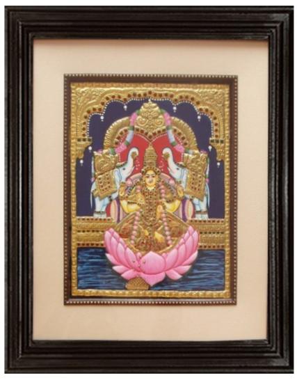 tmpooja-Lakshmi-tanjore-painting-online-mega-pooja-store
