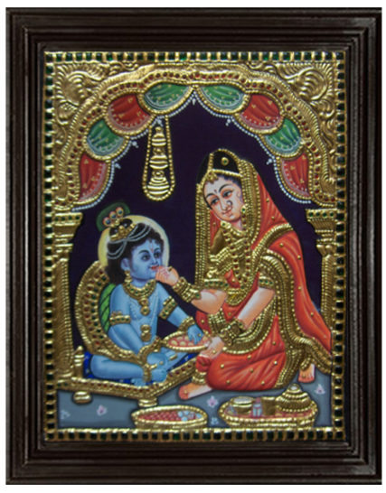 tmpooja-Yasotha Krishna3-tanjore-painting-online-mega-pooja-store